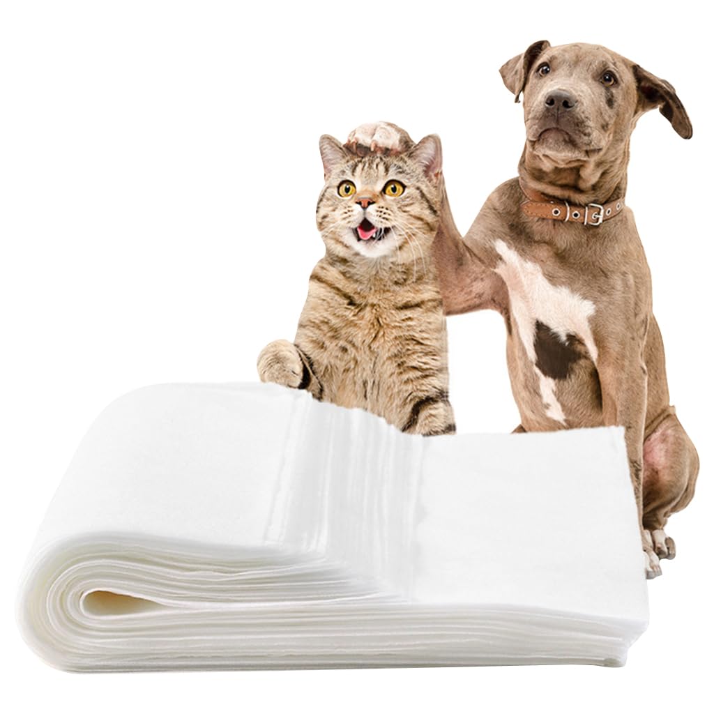 Qpets 50 Counts Puppy Pads Pet Pee Pads Dog Pee Training Pads Quick Absorptions Hygienic Non-woven Fabric Urine Sheets (25*30CM) Qpets 50 Counts Puppy Pads Pet Pee Pads Dog Pee Training Pads Quick Absorptions Hygienic Non-woven Fabric Urine Sheets (25*30CM)